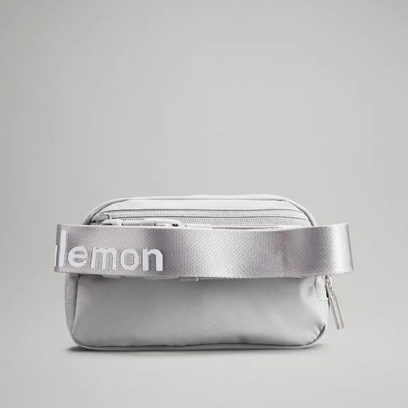 Silver belt bag on sale